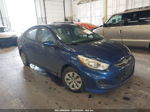 2016 Hyundai Accent Se Синий vin: KMHCT4AE9GU124613