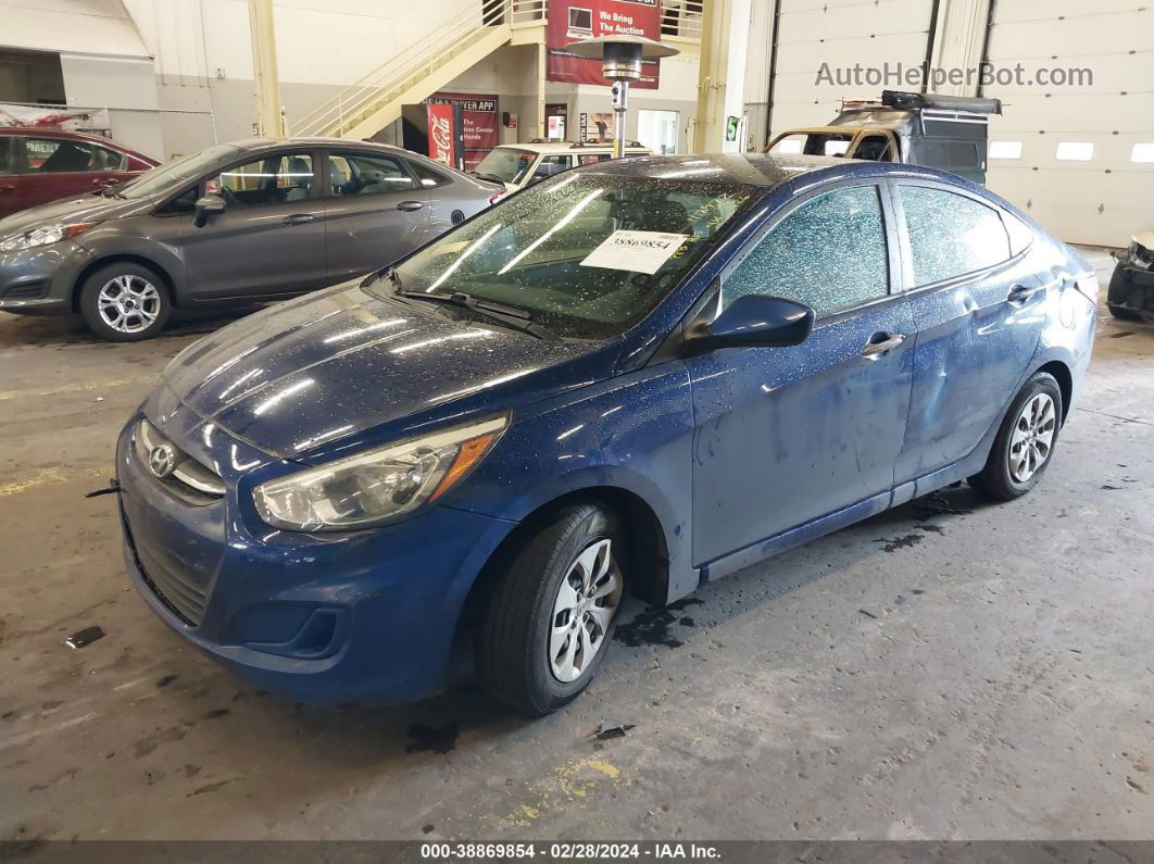 2016 Hyundai Accent Se Blue vin: KMHCT4AE9GU124613