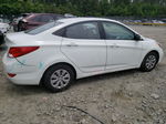 2016 Hyundai Accent Se White vin: KMHCT4AE9GU163671