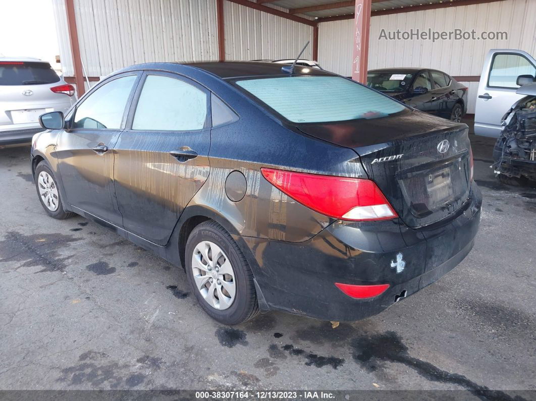 2016 Hyundai Accent Se Black vin: KMHCT4AE9GU163718