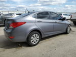 2016 Hyundai Accent Se Charcoal vin: KMHCT4AE9GU951365