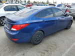 2016 Hyundai Accent Se Синий vin: KMHCT4AE9GU964018