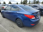 2016 Hyundai Accent Se Синий vin: KMHCT4AE9GU964018