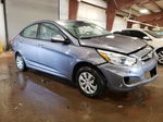 2016 Hyundai Accent Se Gray vin: KMHCT4AE9GU973611