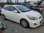 2016 Hyundai Accent Se White vin: KMHCT4AE9GU976105