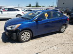 2017 Hyundai Accent Se Blue vin: KMHCT4AE9HU180634