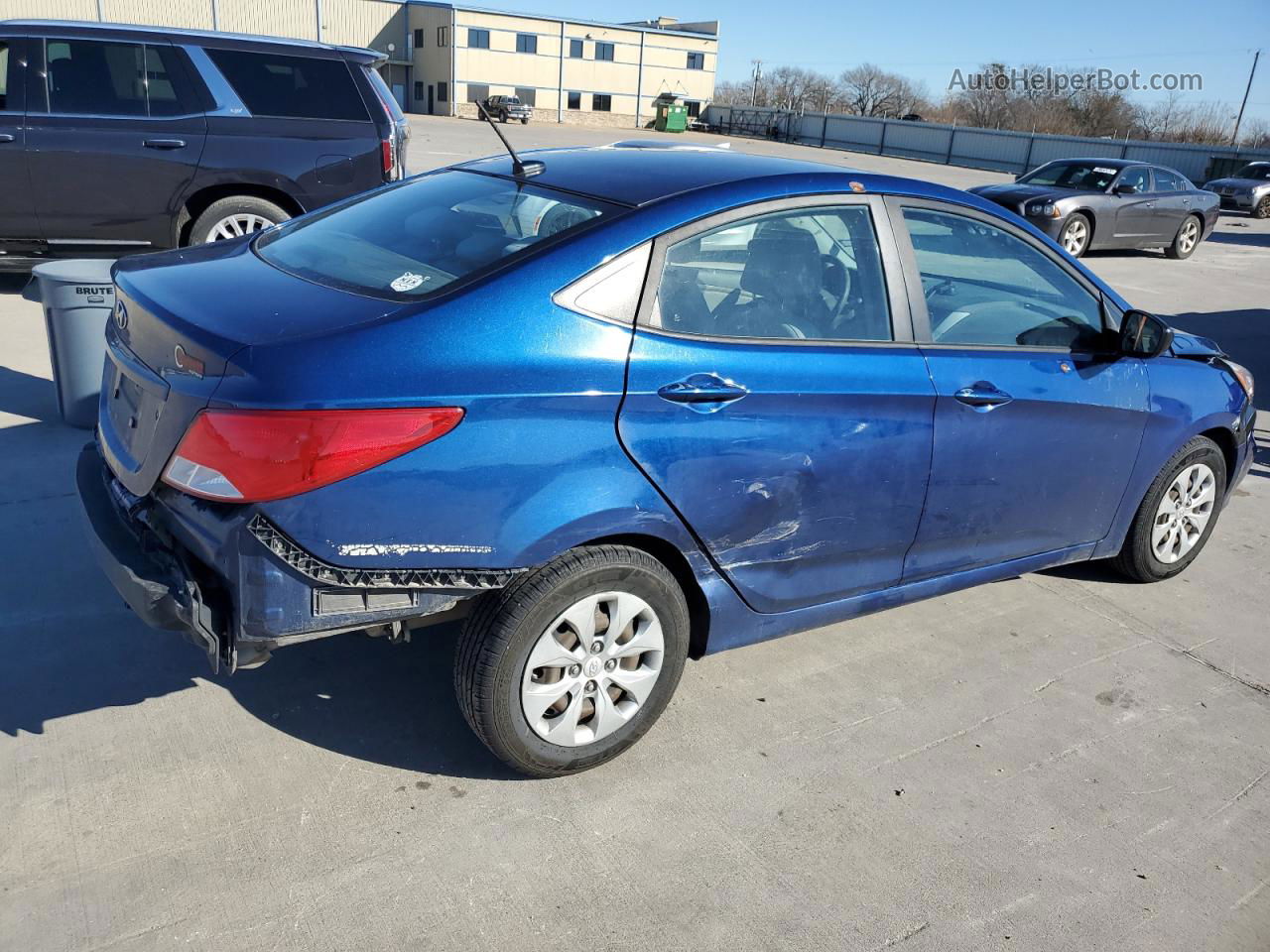 2017 Hyundai Accent Se Blue vin: KMHCT4AE9HU189026