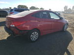 2017 Hyundai Accent Se Red vin: KMHCT4AE9HU265991