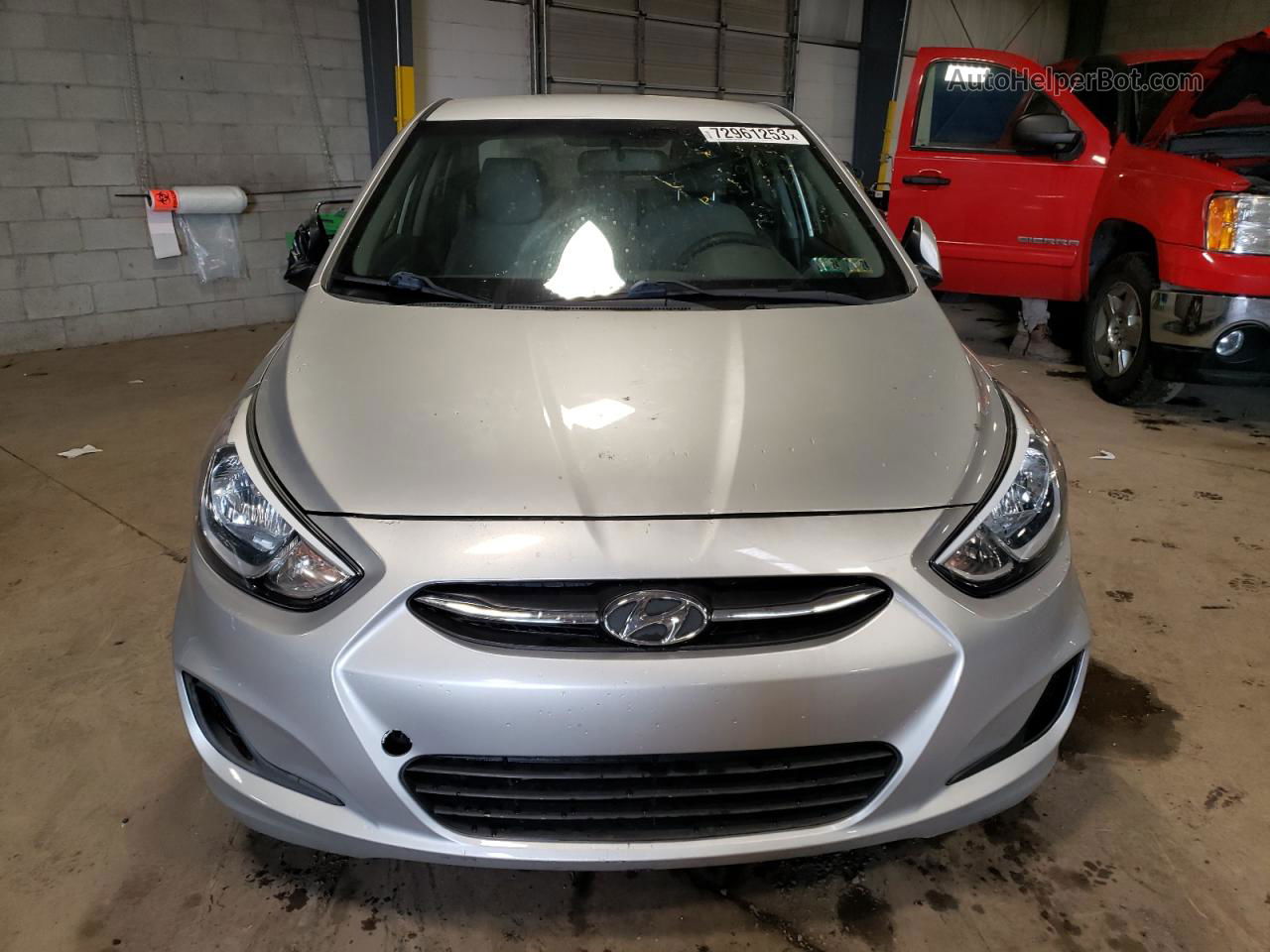 2017 Hyundai Accent Se Silver vin: KMHCT4AE9HU271547