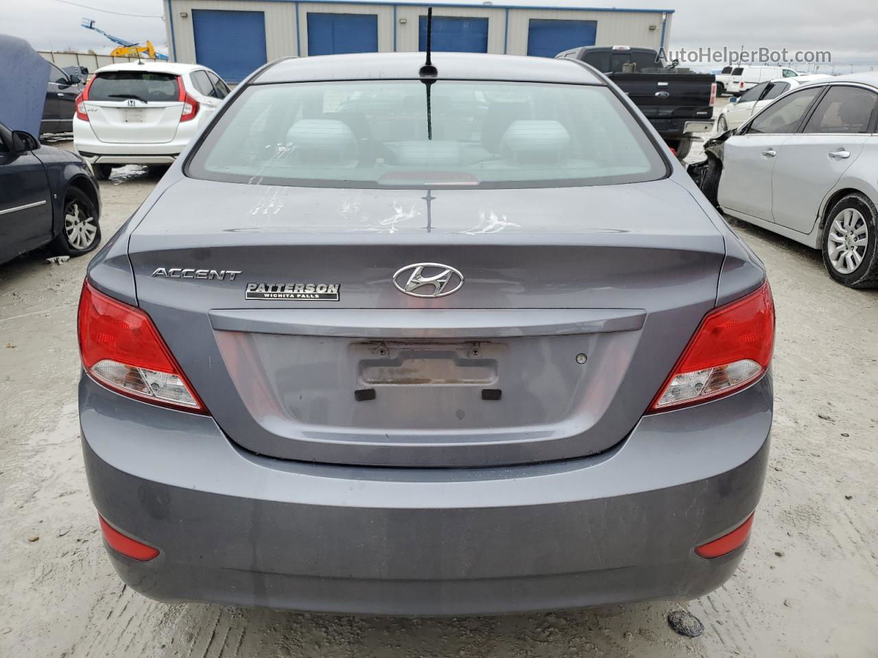 2017 Hyundai Accent Se Gray vin: KMHCT4AE9HU321752