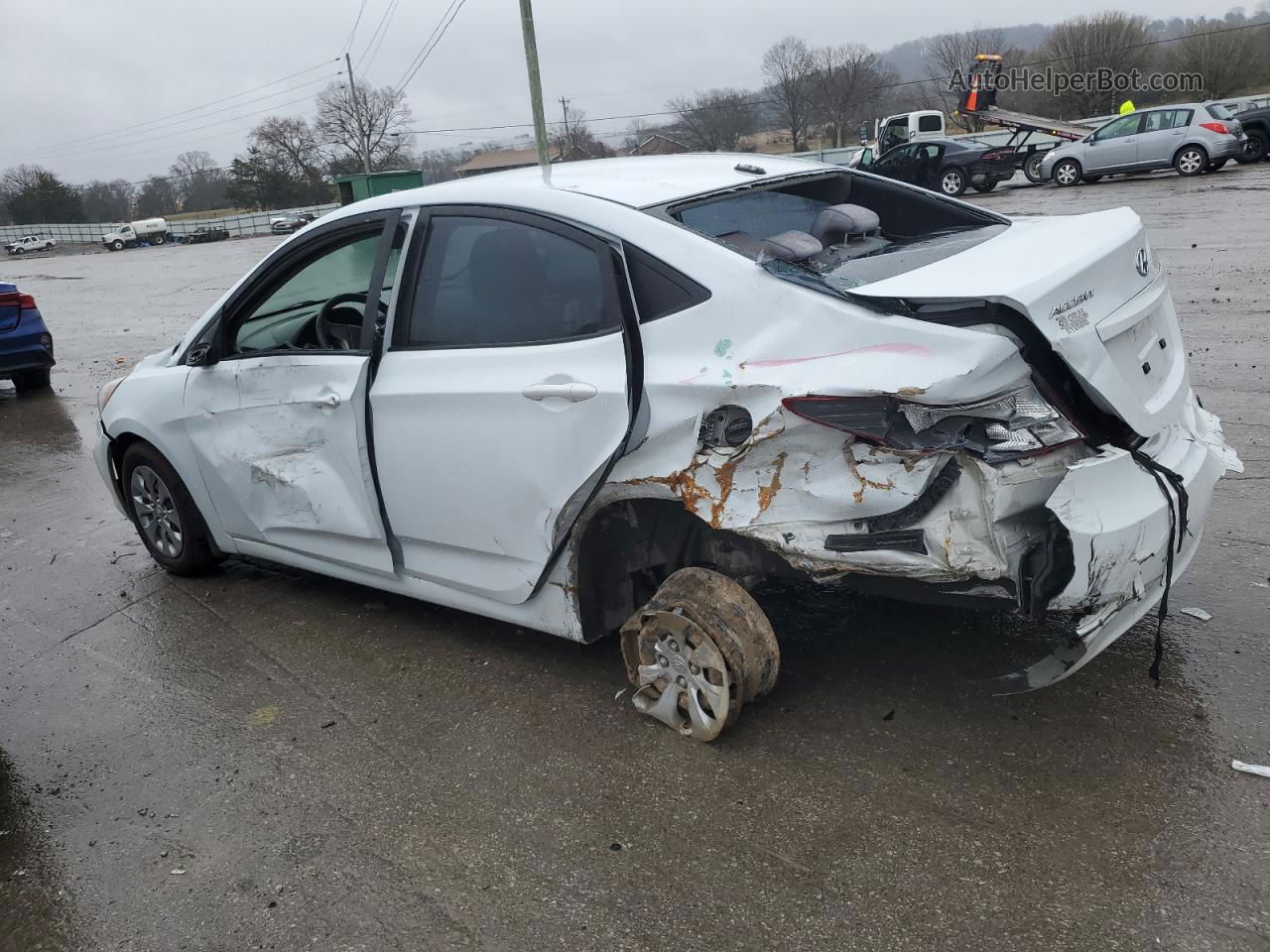 2017 Hyundai Accent Se White vin: KMHCT4AE9HU374869