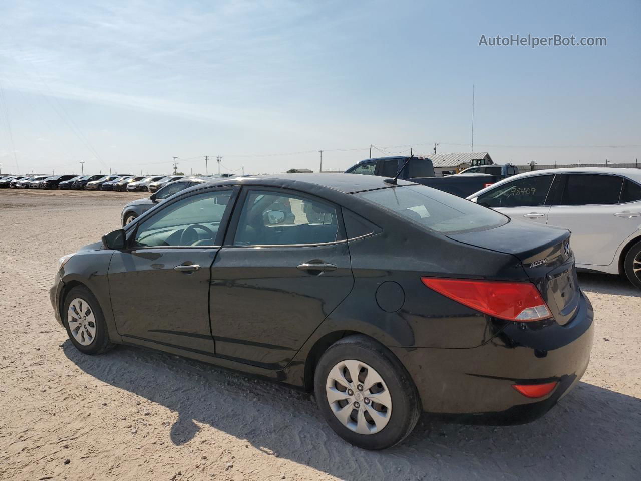 2017 Hyundai Accent Se Black vin: KMHCT4AE9HU381272