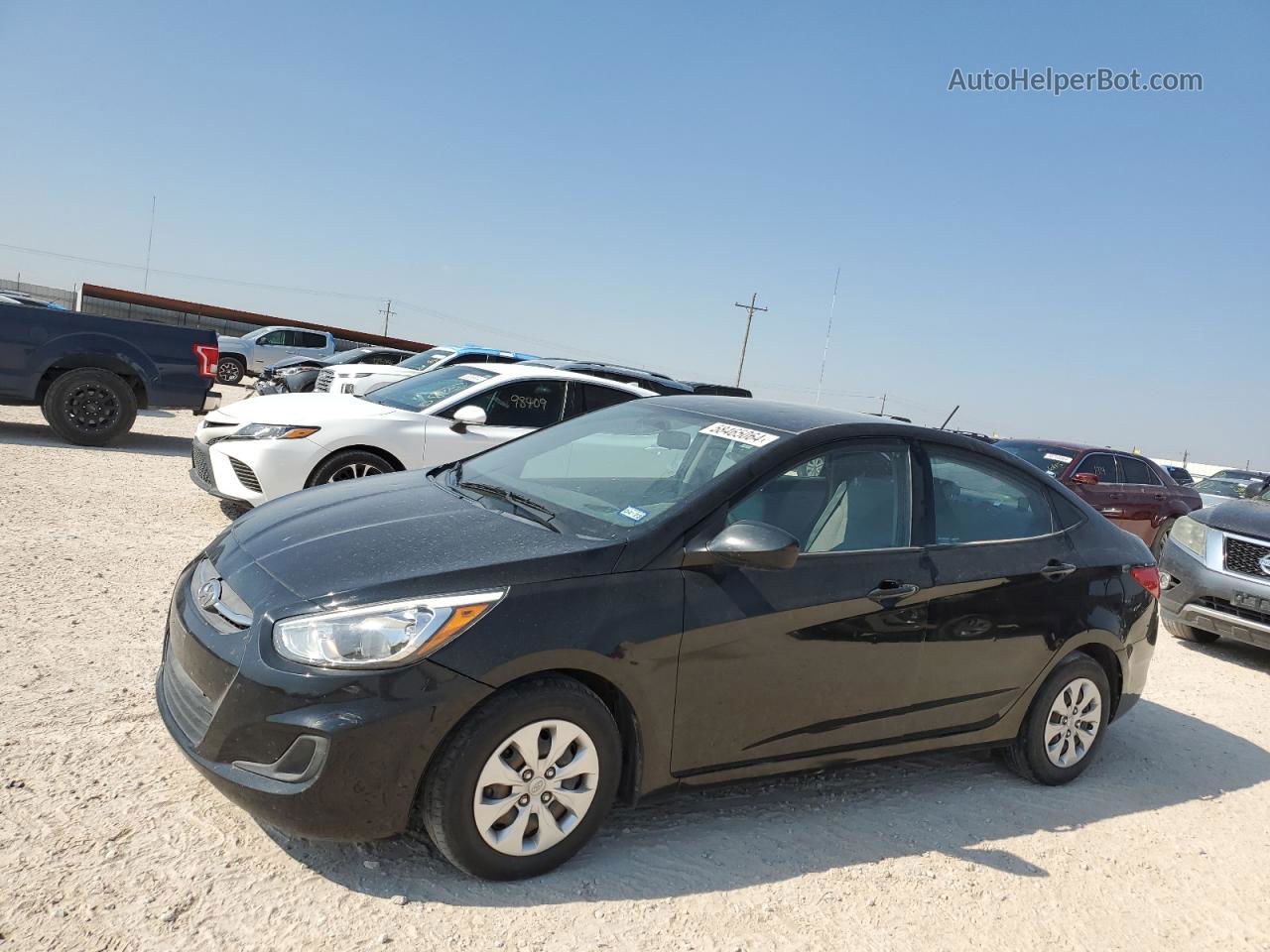 2017 Hyundai Accent Se Black vin: KMHCT4AE9HU381272