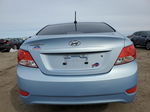 2013 Hyundai Accent Gls Blue vin: KMHCT4AEXDU331619