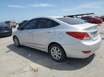 2013 Hyundai Accent Gls Silver vin: KMHCT4AEXDU357508