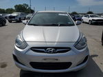 2013 Hyundai Accent Gls Silver vin: KMHCT4AEXDU357508