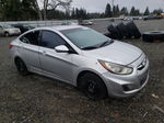 2013 Hyundai Accent Gls Серебряный vin: KMHCT4AEXDU386636