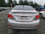 2013 Hyundai Accent Gls Серебряный vin: KMHCT4AEXDU386636