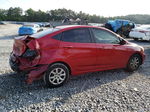 2013 Hyundai Accent Gls Red vin: KMHCT4AEXDU414788