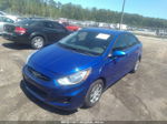 2013 Hyundai Accent Gls Blue vin: KMHCT4AEXDU500232