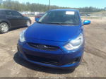 2013 Hyundai Accent Gls Blue vin: KMHCT4AEXDU500232