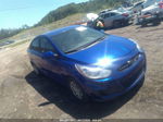 2013 Hyundai Accent Gls Blue vin: KMHCT4AEXDU500232