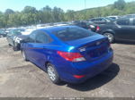 2013 Hyundai Accent Gls Blue vin: KMHCT4AEXDU500232