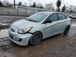 2014 Hyundai Accent Gls Silver vin: KMHCT4AEXEU739863