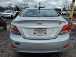 2014 Hyundai Accent Gls Серебряный vin: KMHCT4AEXEU739863