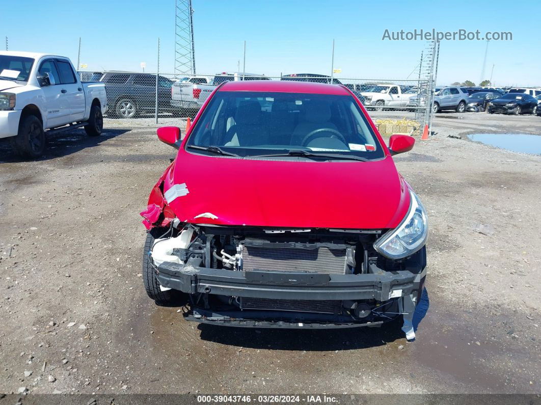 2015 Hyundai Accent Gls Red vin: KMHCT4AEXFU802008