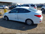 2015 Hyundai Accent Gls White vin: KMHCT4AEXFU818192