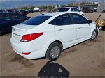 2015 Hyundai Accent Gls White vin: KMHCT4AEXFU818192