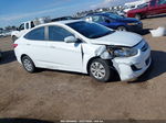 2015 Hyundai Accent Gls White vin: KMHCT4AEXFU818192