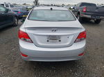 2015 Hyundai Accent Gls Silver vin: KMHCT4AEXFU819326