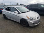 2015 Hyundai Accent Gls Silver vin: KMHCT4AEXFU819326