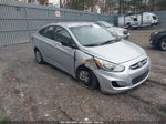 2015 Hyundai Accent Gls Silver vin: KMHCT4AEXFU864685