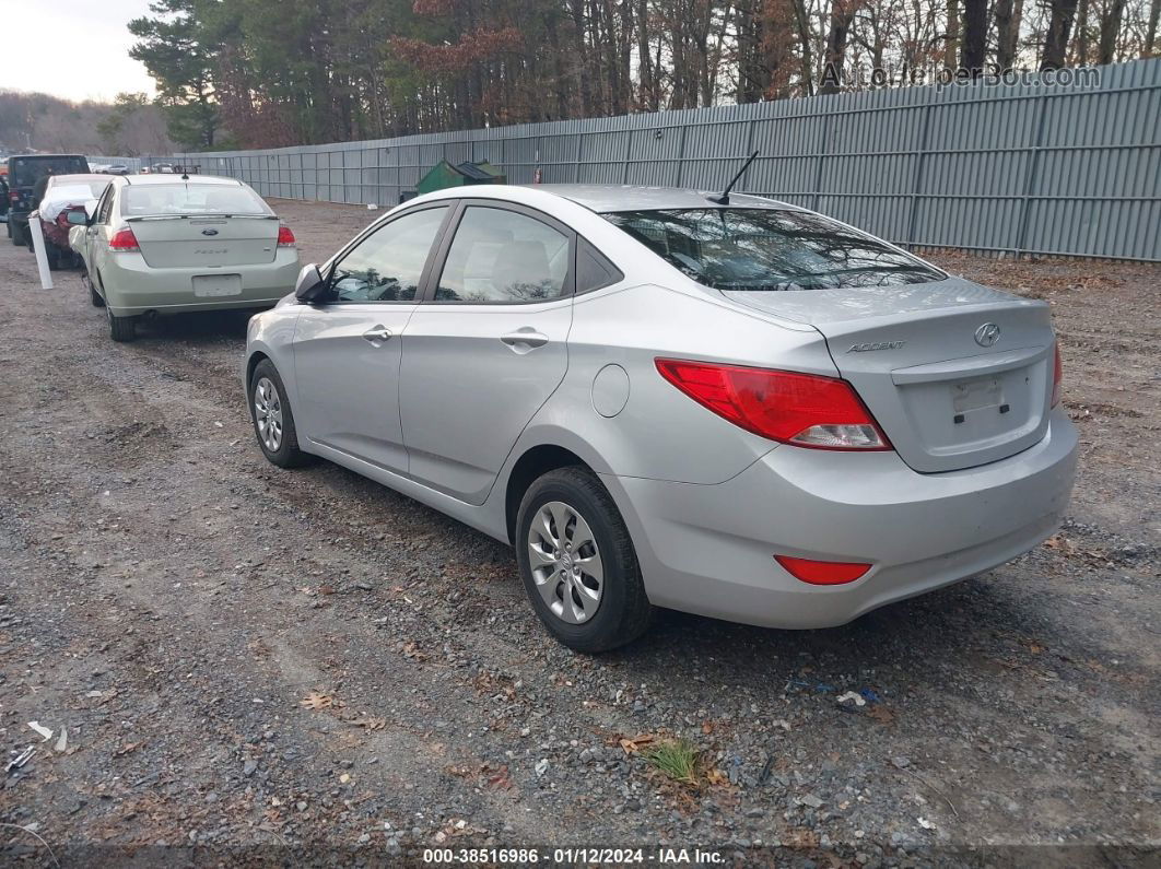 2015 Hyundai Accent Gls Silver vin: KMHCT4AEXFU864685