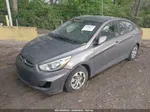 2015 Hyundai Accent Gls Gray vin: KMHCT4AEXFU879641