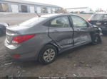 2015 Hyundai Accent Gls Gray vin: KMHCT4AEXFU879641