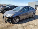 2015 Hyundai Accent Gls Gray vin: KMHCT4AEXFU910483