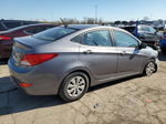 2015 Hyundai Accent Gls Gray vin: KMHCT4AEXFU910483