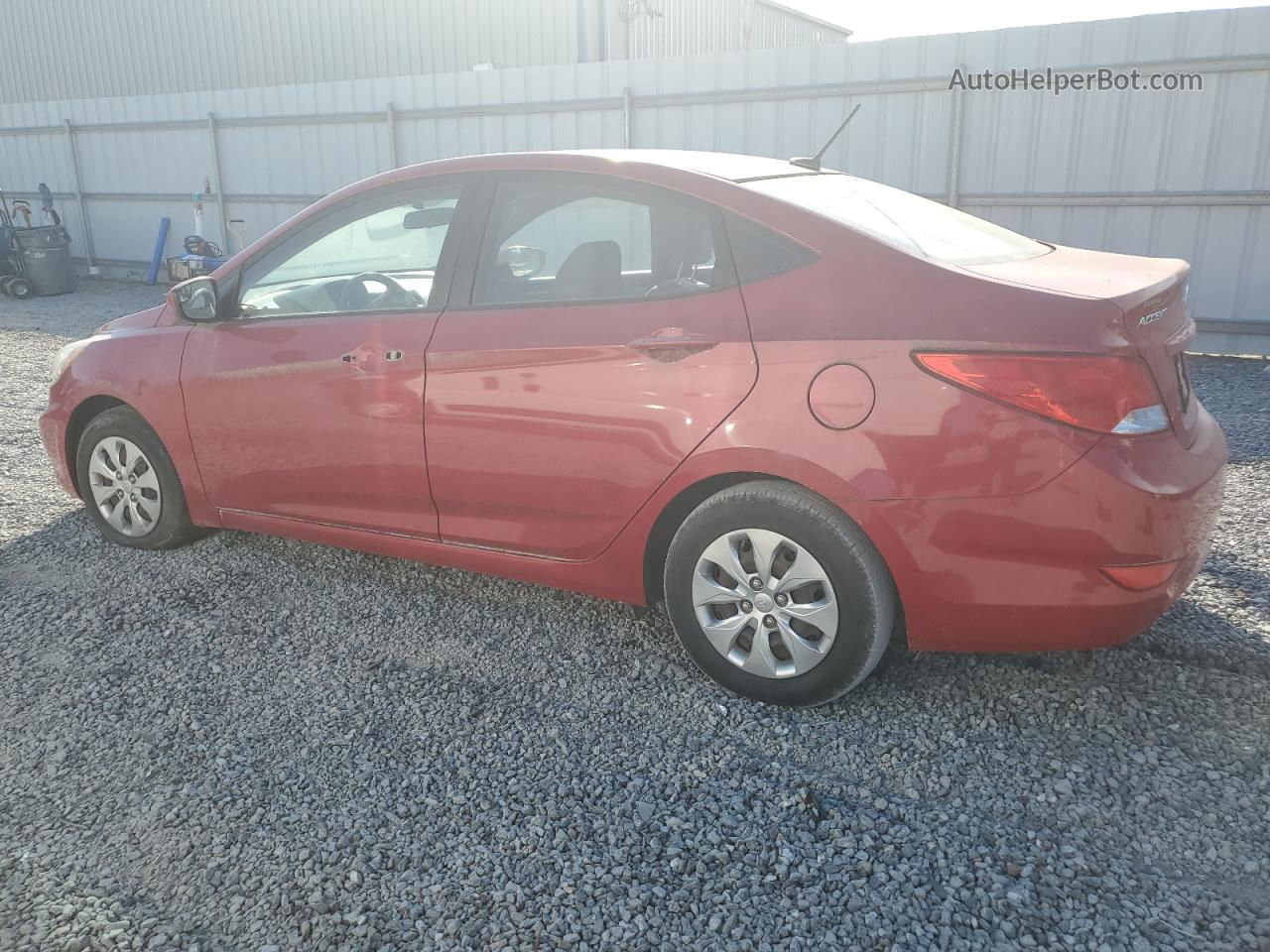 2015 Hyundai Accent Gls Red vin: KMHCT4AEXFU916879