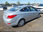 2015 Hyundai Accent Gls Silver vin: KMHCT4AEXFU920477