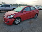 2015 Hyundai Accent Gls Red vin: KMHCT4AEXFU933262