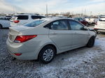 2015 Hyundai Accent Gls Бежевый vin: KMHCT4AEXFU934363