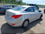 2016 Hyundai Accent Se Silver vin: KMHCT4AEXGU006117