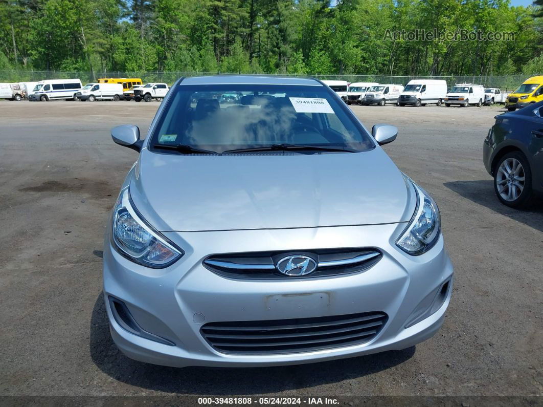 2016 Hyundai Accent Se Silver vin: KMHCT4AEXGU006117