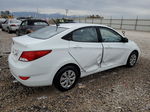 2016 Hyundai Accent Se White vin: KMHCT4AEXGU027761