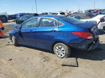 2016 Hyundai Accent Se Blue vin: KMHCT4AEXGU058735