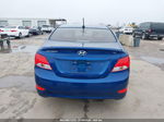 2016 Hyundai Accent Se Синий vin: KMHCT4AEXGU071954